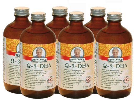 6 x Omega-3-DHA l 250ml