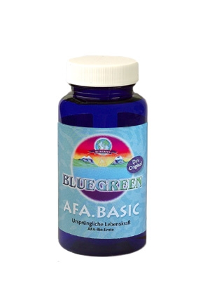 Bluegreen AFA-Algen Basic Wildsammlung 42g ca. 120 Kapseln BIO