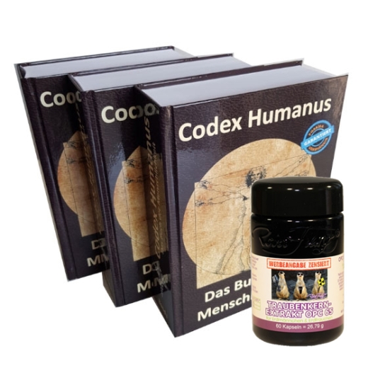 Codex Humanus Band 1 und 2 und 3 und 1 x OPC