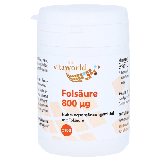 Folsure 800g 100 Tabletten von vitaworld