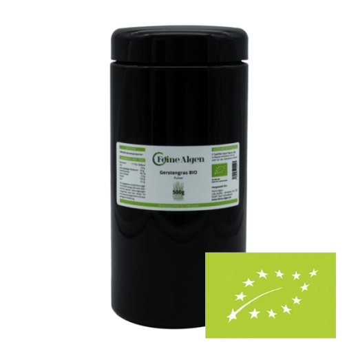 Gerstengras Pulver BIO feine-algen 500g