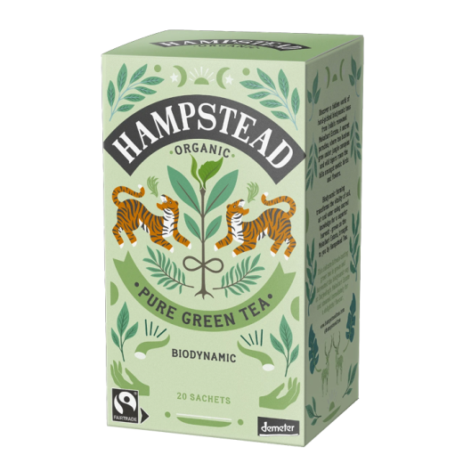 Hampstead Tea Grüner Tee 20 Beutel BIO
