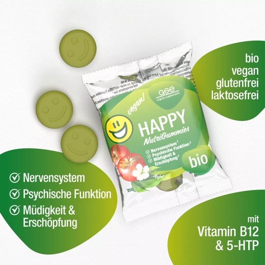Happy NutriGummies BIO von GSE vegan