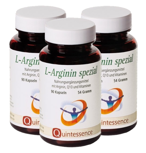 L-Arginin spezial 3 x 90 Kapseln Quintessence