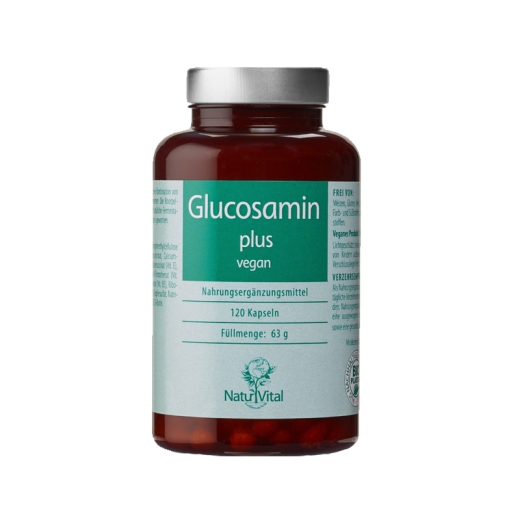 Natur Vital Glucosamin Plus 120 Kapseln vegan