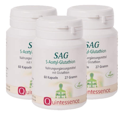 SAG S-Acetyl-Glutathion 3 x 60 vegane Kapseln